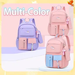 adson Unicorn Backpack for Girls & Boys - Large 16 Inch Water Repellent Kawaii School Bag - Casual Day Pack - Cartoon Bookbag image 3