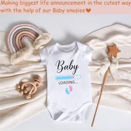 lillypupp Pregnancy Announcement Photoshoot Props for mom to be Dad to be. Baby Coming Soon Baby Shower Decoration Item. (Baby Loading) image 4