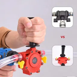 atorse Mini Hand Electric Drill Pump Fast Speed for Water, Oil, Liquid Outdoor Style C image 4