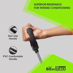 Body Maxx Multifunctional Body Fitness Rubber Rope Resistance Band image 3