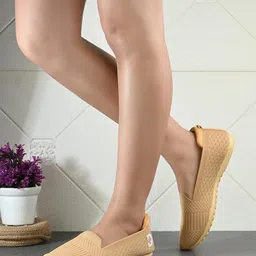 doctor health super soft DOCTOR HEALTH SUPER Knitted Comfortable Stylish Classy Ballerina | Premium Flat Jutis Bellies | Non Slip Lightweight Shoes Bellies For Women | Dailywear Slip-On Flat Jutis | Trendy Women Jutis Bellies image 3