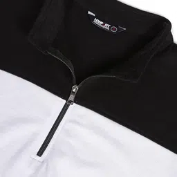 newport Women's Polyester Hooded and Crew Neck Regular Fit Sweatshirt (NPWWPSS20003Z01_Black_X_Small) image 2