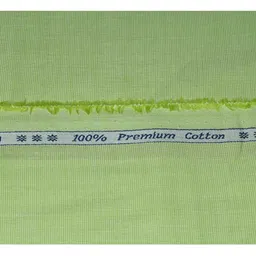 arvind Men's Pure Cotton Self Design Unstitched Shirt Fabric (RN08M9,Pista Green) image 2