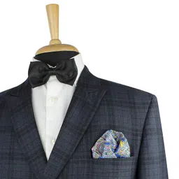peluche Paisley Pattern Pocket Square For Men image 3