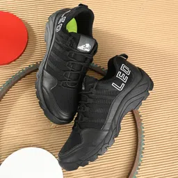 leo's fitness shoes Leo's Men's Hiking Shoes Quick Dry Breathable Mesh Lightweight Outdoor Training Hiking Walking (995) Trekking Shoes for Men image 2