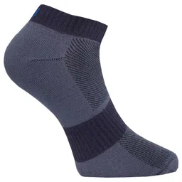 usoxo Men's Socks I Mesh Design Comfort Stylish ultra-feel Cushioned Made with Combed Cotton Ankle Length I Comfortable Free Size Sock for Every Day - Set of 3 image 5