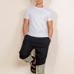 aatman One Size Eco-Friendly Yippy Harem Pants for Men's Cotton Hippie Boho Baggy Style Yoga Pajama Jogger Pant with Pockets | Fits Waist Size 28 to 38 Inches image 2