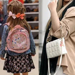 okaicen Fashion Alphabet Initial Letter Keychain Tassel Butterfly Pendant Key Ring for Purse Handbags Women Girl ('N') image 4