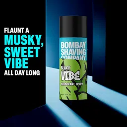 Bombay Shaving Company Body Spray for Men, 150ml each (Pack of 2) - Red Spice and Black Vibe (Packaging may vary) image 2