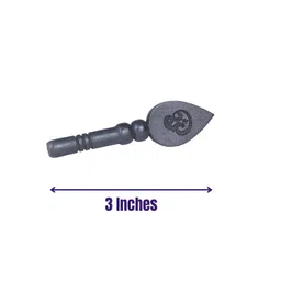 Anciently Natural Unpolished Karungali Vel Small | Karungali Vel Original - 3 Inches Height Natural Black 1 Piece image 5