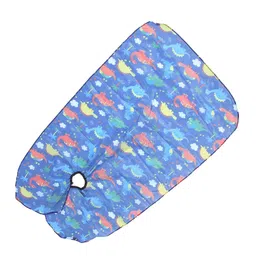 Haircut Cape, Adjustable Cute Beautiful Soft Polyester Barber Cape Cartoon Pattern for Hair Dyeing Perming for Children Kid for Home Hair Salon image 3
