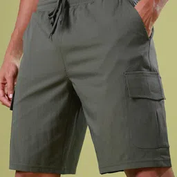 TECHNOSPORT Mens Regulat Fit Shorts for Gym, Workout & Sports image 3