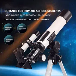 NOBLEDUCHESS Astronomical Telescope for Kids- Professional Stargazing HD Refractor Telescope 400mm Focal Length, High Magnification Astronomical Telescope to Observe Deep Space Stargazing image 3