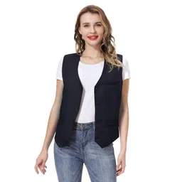toptie Unisex Button Vest Work Wear Uniform Vest image 4