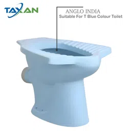 taxan polymers TAXAN Anglo Indian Toilet Seat Cover with Round Edges, PVC Cover for Indian Toilet Seat - High Glossy Finish, Sleek Design - Non-Soft Closing Commode Seat with Cover with Installation Kit (19.5x16 IN) image 4
