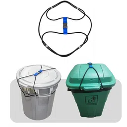 CLUB BOLLYWOOD® Trash Can Lock Universal Adjustable Gare Lid Lock for Opossums Bears Dogs | Household Supplies & Cleaning | Trash Cans & Wastebaskets|Home & Garden |1 Gare Strap image 5