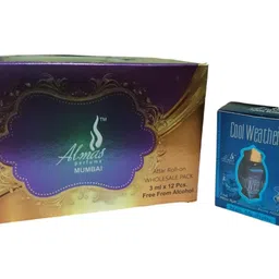 Almas Cool Weather Pocket Perfume Spray For Unisex, Floral Attar, 8ml (Citrus) image 1