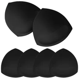 topbine Women's Modern Silicone (3 Push TRNGLE BLK 12. _3 Pairs B/C Black image 1