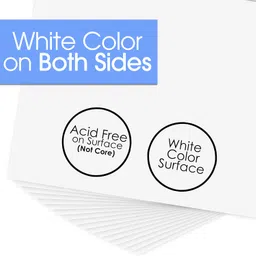 golden state art Golden State Art, 50 11x14 Backing Board, White image 3