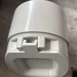m.r diy PVC Pipe End Cap, 110mm, (4 inch) protect from rat, insect, cockroaches, mosquitoes,Plumbing Fitting image 1