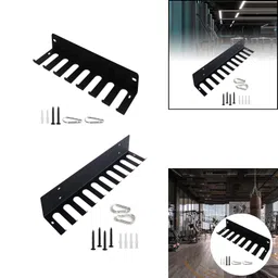 CALANDIS™ Home Gym Storage Rack Home Decoration Barbell Fitness Equipment Shelf Holder Short | Weight Storage | Strength Training | Fitness Running & Yoga image 5