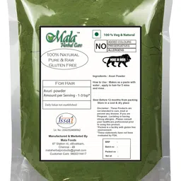 generic Mala Avuri Leaf Powder 100g, Indigo Powder for Black Hair Organic care image 3