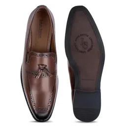 louis stitch Formal Shoe for Mens | Breathable Tasse l Moccasins | Comfortable for Business, Casual, and Parties (SXMCTA) image 4