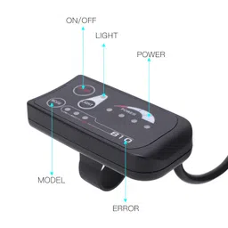 Electric Bike LED Display Panel, 36V 48V LED Display Panel Intelligent Power Display for JN Controller for Pasion Electric Bike Motor image 2