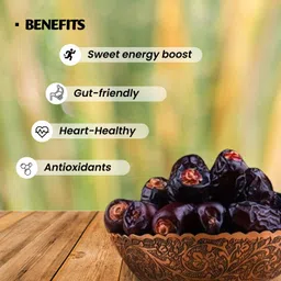 Lion dates Kimia Mazafati Dates, 1.5kg (500g x 3 Packs) – Premium Soft Khajoor/Khajur, Nutritious Dry Fruits Pack of 3 image 4