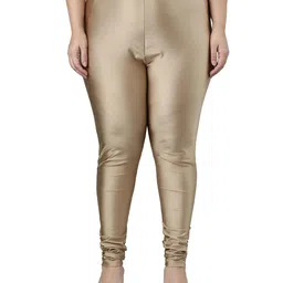 go colors Womens Slim Fit Nylon Shimmer Pants image 1