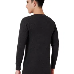 bodycare Men's Regular Fit Thermal Tops V Neck Full Sleeves Pack Of 1 image 2