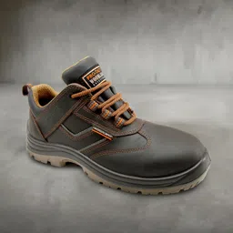 woodland Men Leather Safety Shoes image 3