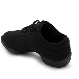 capezio Canvas Dance Sneaker,Black,9.5 M US image 3