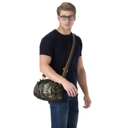 dezire crafts Sling Stylish Cross Body Travel Office Business Messenger Shoulder Bag with Multi-Pocket Zip Closure and Adjustable Straps for Men & Women (DC SLING BAGS 618) image 5