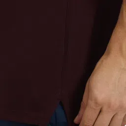 allen solly Men's Regular Fit Color Blocked Polo image 4