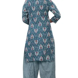 rajnandini Women Cotton Printed Ready to Wear Patiala Salwar Suit image 4