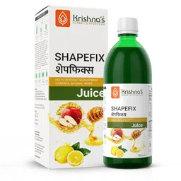 KRISHNA'S HERBAL & AYURVEDA Herbal Shapefix Juice With Natural Herbs, Helps In Weight Management, No Added Artificial Colors Or Flavours, Gluten Free - 1 Ltr (Pack Of 1) image 1