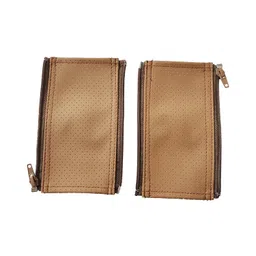 ILSMYSUTRA Pushchair Stroller Armrest Handle Universal Washable Dustproof PU Leather 2X image 3