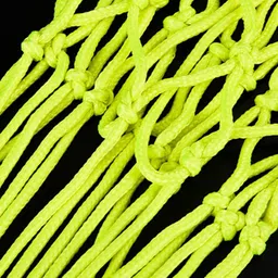 THE STYLE SUTRA® Durable Basketball Hoop Net Heavy Duty Night Glow 12-Loop Mesh Yellow | Sporting Goods | Team Sports | Basketball | Rims & Nets image 2