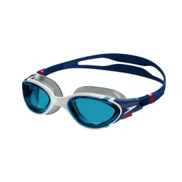 Speedo Unisex Adult Biofuse 2.0 Tint-Lens Swim Goggles - Clear & Red image 1