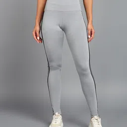 rock paper scissors Premium Two Black Strip Gym Tights High-Waisted, Sweat-Wicking, Athletic Fit Gym Tights for Working Out, Pilates,Yoga, Fitness & Training image 4