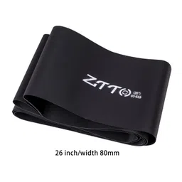 CALANDIS 2xBicycle Tire Liner Bike Tyre Anti-Puncture Proof Belt 26in Black 80mm | Tires image 3