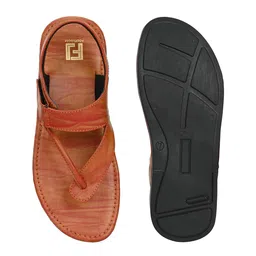 footloose Tan Synthetic Men's Sandal image 4