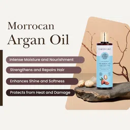 Earth Like Cold Pressed Moroccan Argan Oil 200ml - 100% Pure, Natural Argan Oil for Skin, Hair & Nails, Moisturizing, Nourishing, Anti-Aging, Enhances Shine & Softness, Rich in Vitamins & Antioxidants image 3