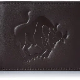 justrack Boys Dark Brown Color Genuine Leather Money Purse (LWM00196-JT_9) image 1