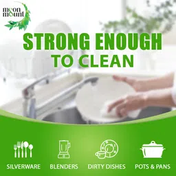 Moon & Mount Dishwash Liquid Gel Green Apple Can Jar, Leaves No Residue, Grease Cleaner For All Utensils, Dishwashing Liquid 5 Liter image 5