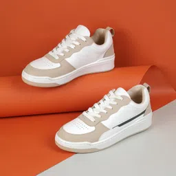 metro Women Faux Leather Fashion Sneaker Shoes image 2