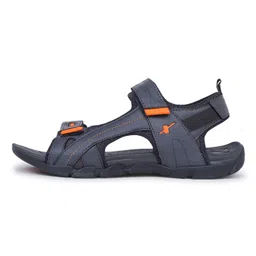 sparx Men,Sandal,DarkGREY NEON ORANGE,9UK,SS0653GDGNO0009 image 4