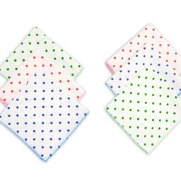 uber world Handkerchiefs | 6 - Pack | Hankies for Woman, Girls and Kids | Baby Handkerchiefs image 1