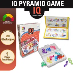 NARAYANMUNI IQ Link Game,Travel Game For Kids And Adults,Brain Game IQ Games With 120 Chalenges (Link Game), Multicolor image 4